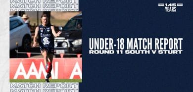 Under-18 Match Report: Round 11 vs Sturt